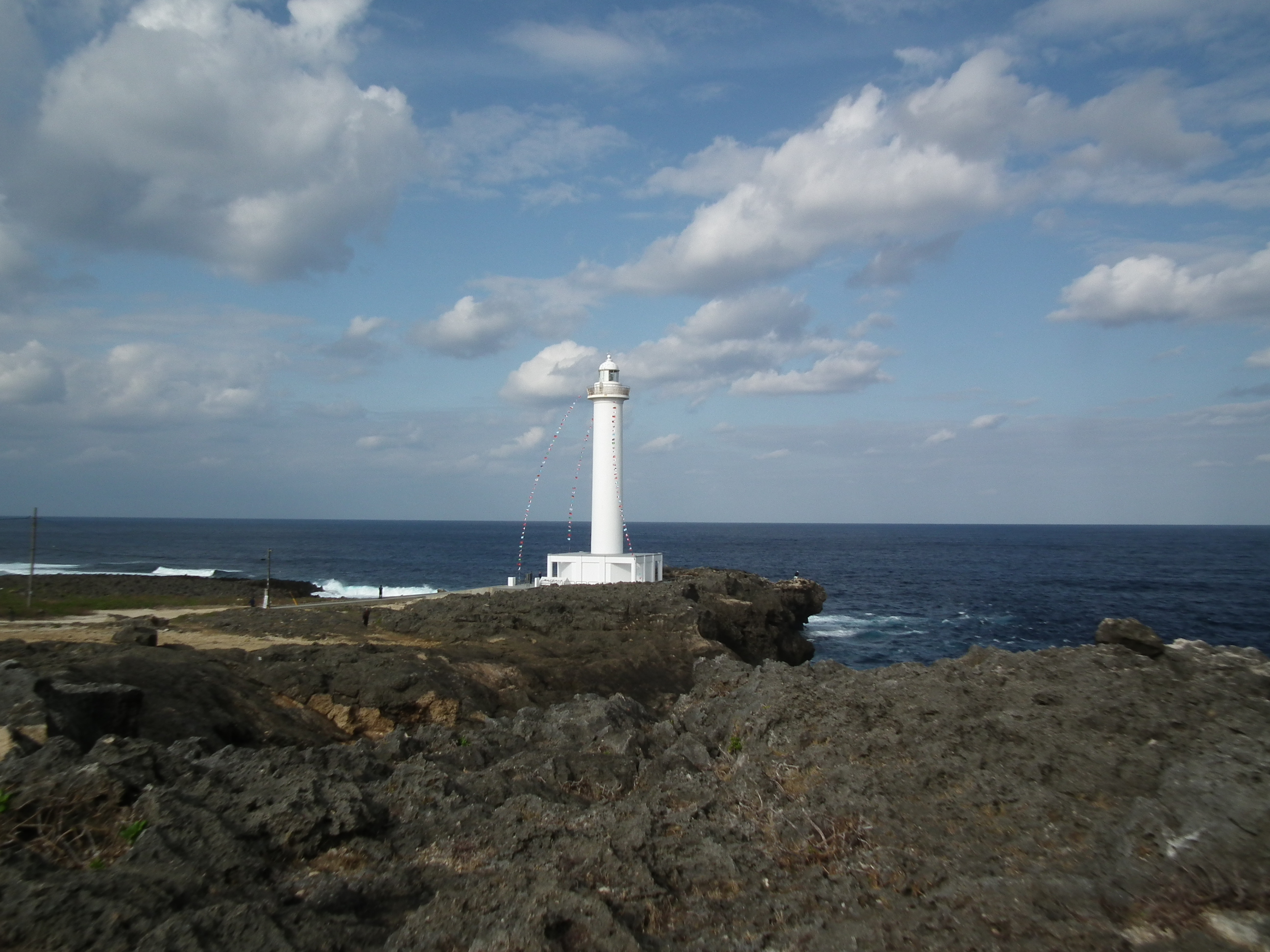 のぼれる灯台　残波岬灯台