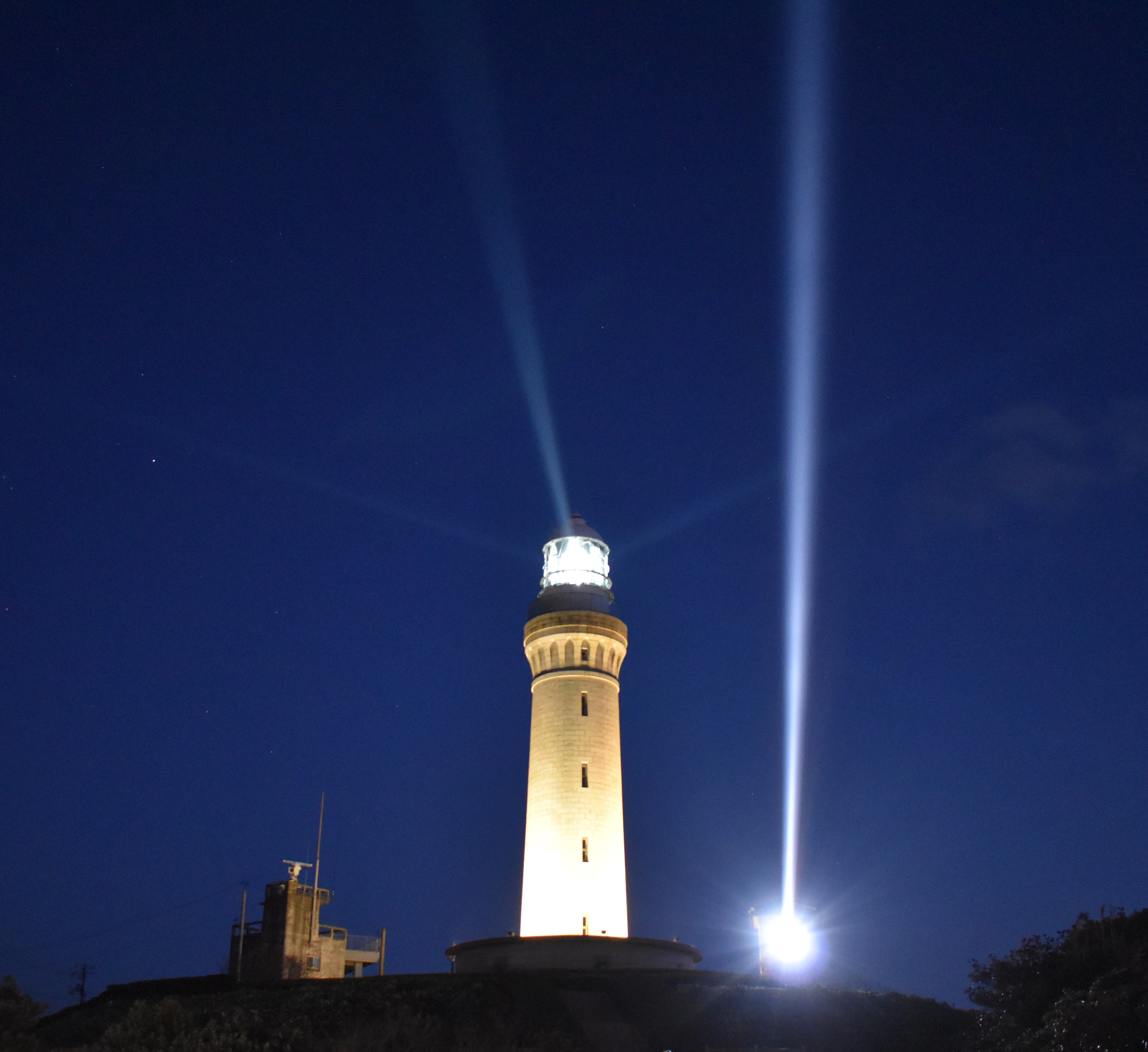 角島灯台の夜間公開