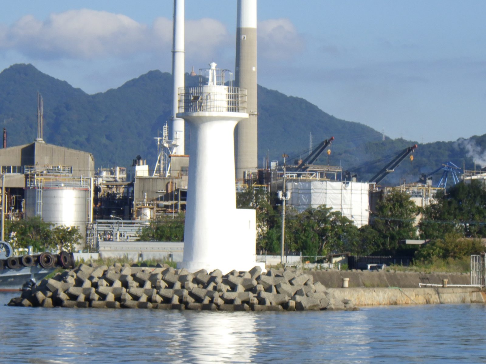 徳山下松港徳山築港防波堤灯台の一般公開について